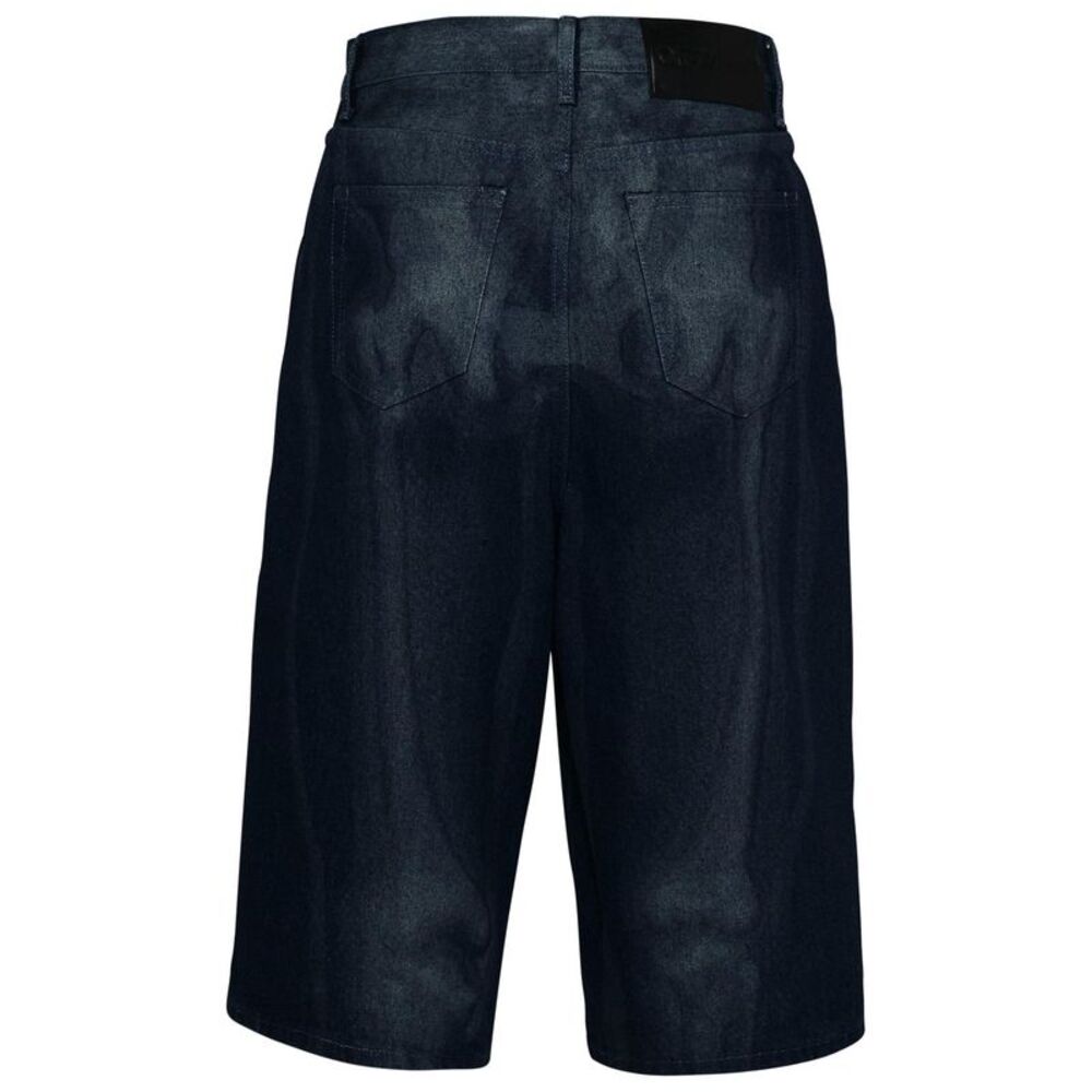 OFF-WHITE Blue Cotton Bermuda Shorts - Picture 3 of 3
